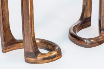 Detail of Tranquility table by Glen Guarino